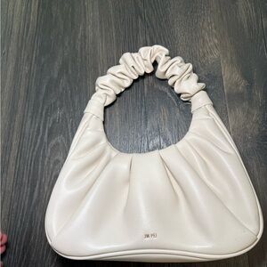JW PEI Elegant Cream Shoulder Bag